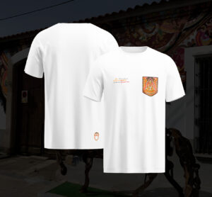 Camiseta blanca adulto corte clásico "Más vale un extremeño"